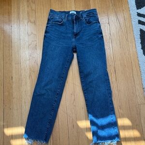 Kensie Dark Blue Ankle Jeans